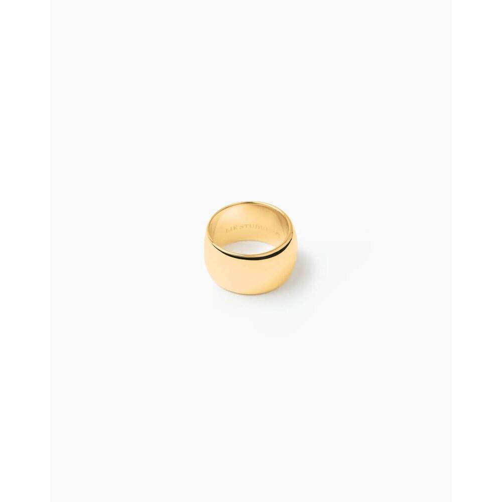 NEW LIÉ STUDIO women's sandra ring in gold